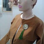 Tasseled Brooch