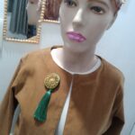 Tasseled Brooch