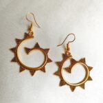 Golden earrings