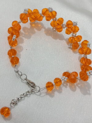 Orange crystal Bracelet