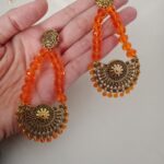 orange Earrings