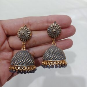 Oxidized Jhumka