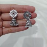 Oxidized Jhumkas