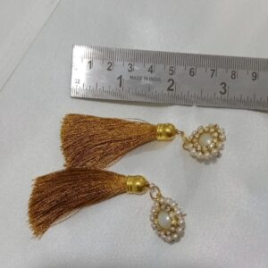 Tasseled earring