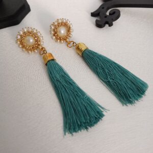 Tasseled earring