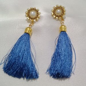 Tasseled earring