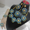 Necklace set with mangtika